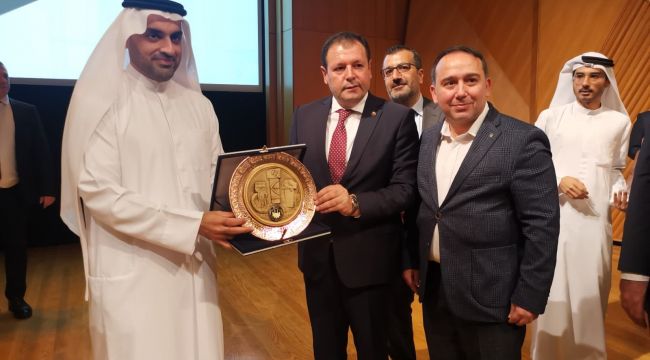 ŞUTSO Heyeti Dubai'de Ortadoğu'nun En Büyük İnşaat ve Yapı Fuarına katıldı  