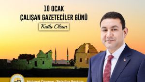 Başkan Özyavuz’un 10 Ocak Çalışan Gazeteciler Günü Mesajı