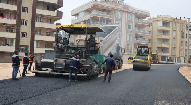 Büyükşehir’den Kent Merkezinde Asfalt Çalışması