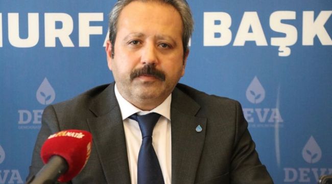 Deva Partisi Şanlıurfa il başkanı Mustafa Işık, Gazeteci Toplum Vicdanının Sesidir