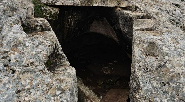 Haliliye'de Sit alanında kaçak kazı yapanlara suç üstü 