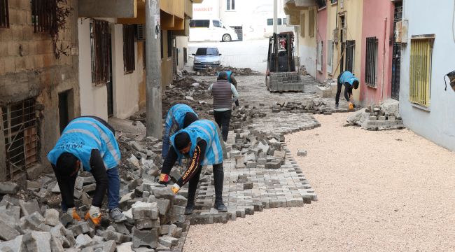 Haliliye’de Üstyapı için Tüm Ekipler Sahada