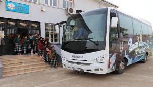 Şanlıurfa'da sanal gerçeklik otobüsü köy okullarında
