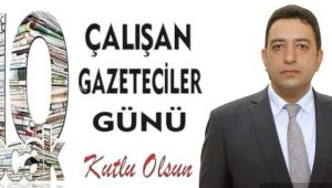 Şanlıurfa İl Sağlık Müdürü Doç.Dr. Abdullah Solmaz 10 Ocak Çalışan Gazeteciler günü'nü kutladı