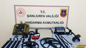 Şanlıurfa Jandarma'dan Dedektör Kaçakçılarına suç üstü, 6 kişi tutuklandı 