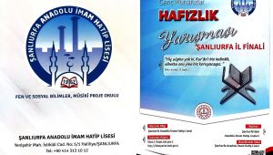 Şanlıurfa Merkez İmam Hatip Lisesi, Hafızlık Yarışmasına Hazırlanıyor  