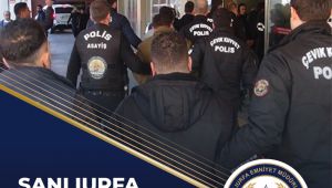 Urfa'da aranan şahıslara yönelik operasyon! 7 tutuklama 