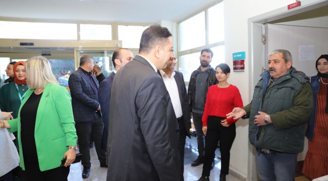 Viranşehir de Trsm Hastaları iş ve uğraş terapisi ile rehabilite ediliyor