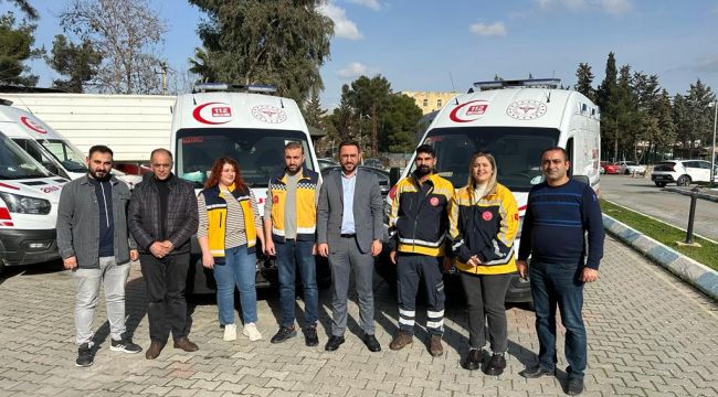 2 Adet Ambulans Şanlıurfa İl Sağlık Müdürlüğüne tahsis edildi