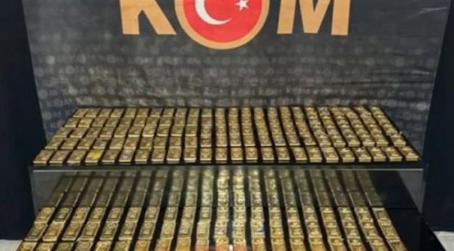 Bakan Yerlikaya duyurdu! 450 milyon TL kaçak külçe altınlara el konuldu