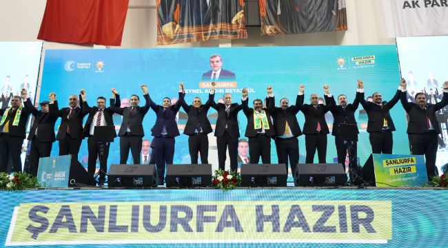 Başkan Beyazgül’den Şanlıurfalılara Aday Tanıtım Toplantısı Teşekkürü