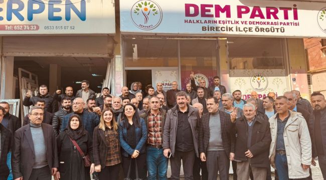 DEM Parti Şanlıurfa'da 5 ilçe belediye başkan adaylarını açıkladı