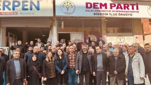 DEM Parti Şanlıurfa'da 5 ilçe belediye başkan adaylarını açıkladı
