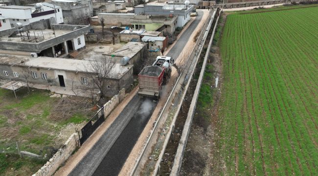 Harran Sehrince’de Asfalt Çalışmaları Başladı