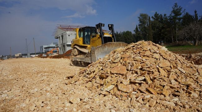 Karaköprü'de Yol Seferberliği Aralıksız Sürüyor