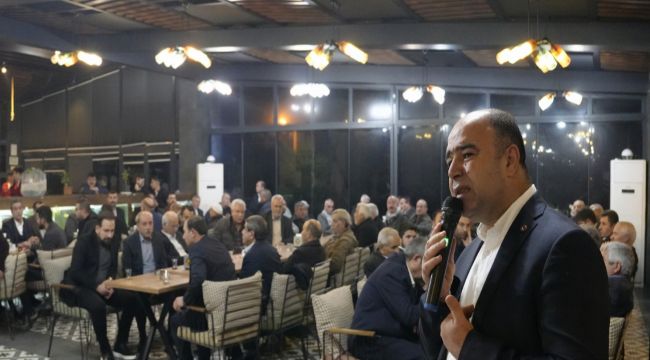 Nihat Çiftçi Karaköprü için projelerini açıkladı 