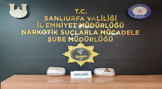 Şanlıurfa'da tam 4 kilo ele geçirildi! 1 gözaltı