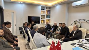 Şanlıurfa'da Yeniden Refah Partisi'nden İYİ Parti'ye Sürpriz Ziyaret