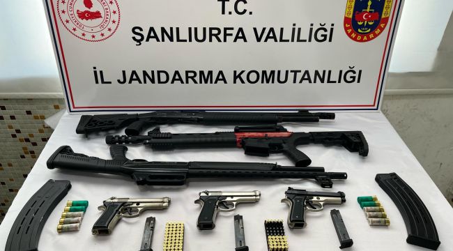 Şanlıurfa Jandarma'dan mühimmat operasyonu, 1 kişi gözaltına alındı 