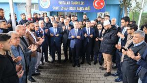 TBMM Başkan Vekili Bozdağ ve Başkan Beyazgül Evren Sanayi Esnafı ile Bir Araya Geldi