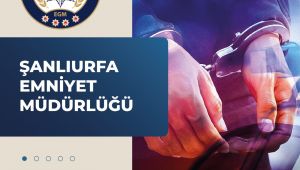 Urfa'da aranan suç makinesi polislerden kaçamadı!