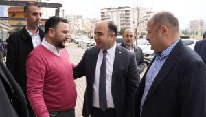 Yeniden Refah Partisi Başkan Adayları Karaköprü'de Büyük Bir Sevinç ile Karşılandı