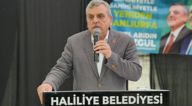 Başkan Beyazgül, Adil Bir Anlayışla Tüm İlçelere Hizmet Ettik