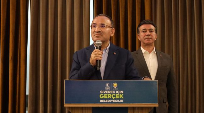 Bozdağ, Siverek'e çıkarma yaptı