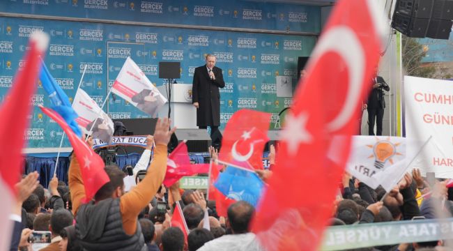 Cumhurbaşkanı Erdoğan Sevgisi Yağmur, Soğuk Dinlemedi