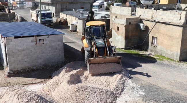 Haliliye Belediyesinden 5 Mahallede Hummalı Üstyapı Çalışması