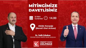 Kasım Gülpınar’dan Mitinge Davet