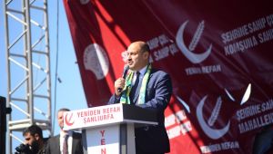 Şanlıurfa Belediye Başkan Adayı Gülpınar’da Miting Teşekkürü