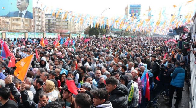 Şanlıurfa’daki mitingine katılan kişi sayısı belli oldu!