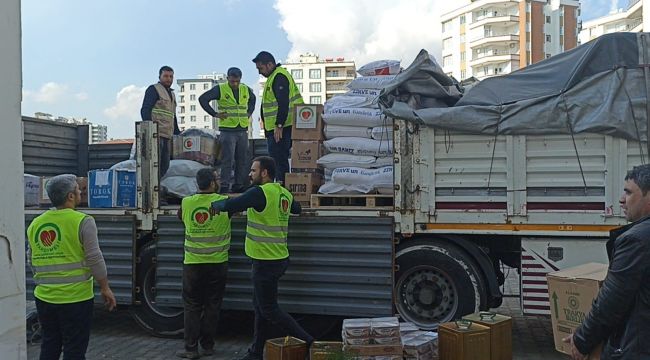 Şanlıurfa'dan Gazze'ye Yardım Eli