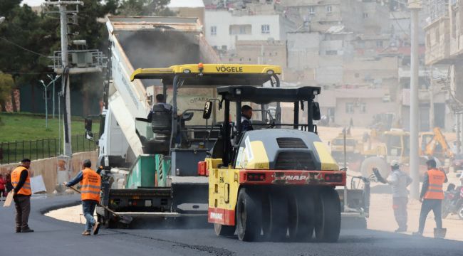 Turizm Yolu’nda Asfalt Çalışması