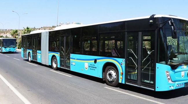 Urfa'da otobüsler ücretsiz olacak!