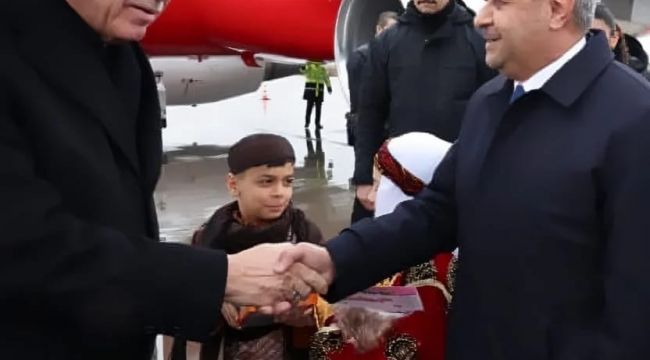 Vali Şıldak'tan Cumhurbaşkanı Erdoğan'a Teşekkür Mesajı