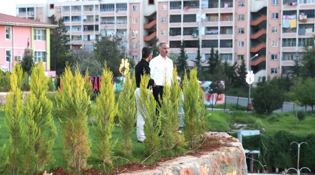 Başkan Mehmet Kuş Batıkent TOKİ Tematik Parkı’nı İnceledi