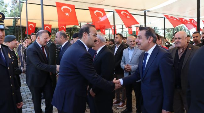 Başkanvekili Av. Ahmet Aksoy Şehitler Anıtına Çelenk Sunma Törenine Katıldı