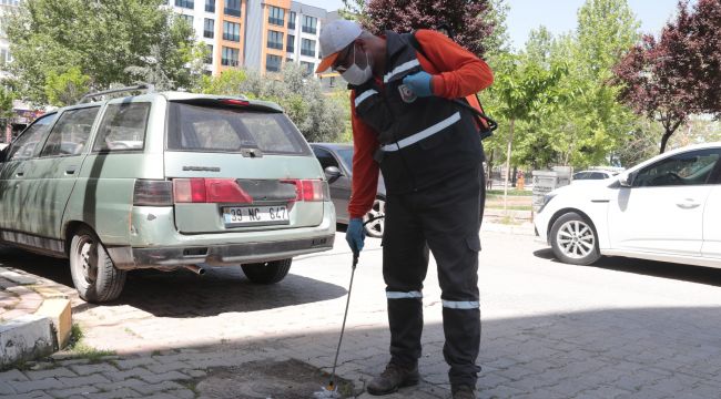 Büyükşehir’den Derelerde Periyodik Temizlik Ve İlaçlama Çalışması