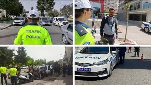 Urfa'da 71 motosiklet trafikten men edildi!