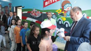 Başkan Gülpınar, Minik Çocuklarla Güvenli Trafik Eğitimine Katıldı