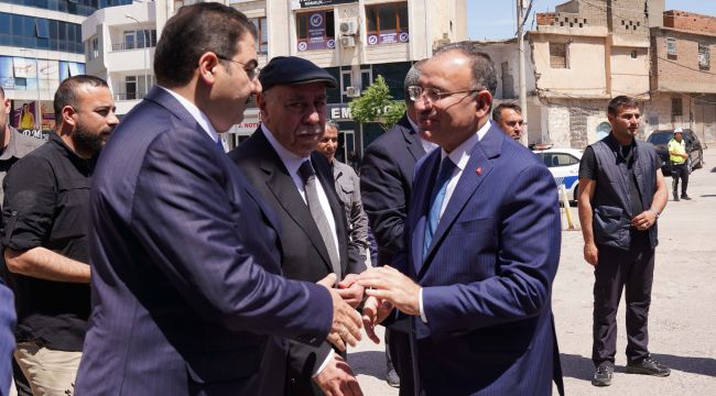 Bozdağ; AK Parti olarak Bucak’ın her daim yanında ve destekçisi olacağız