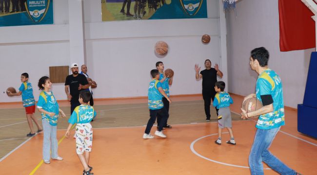 Çocuklar, Haliliye Belediyesi Engelli Havuzu İle Doyasiya Eğlendi