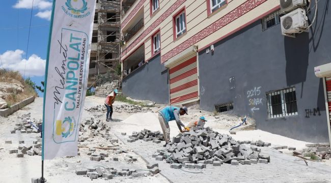 Haliliye Belediyesinden Hummalı Üstyapı Çalışması