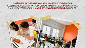 Kadir Evliyaoğlu koleji öncülüğünde gerçekleştirilen Matematik olimpiyatlarına yoğun ilgi!