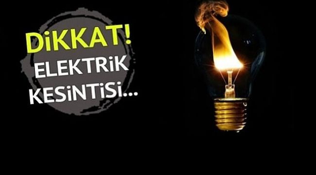 Şanlıurfa'nın 4 ilçesinde elektrikler kesilecek