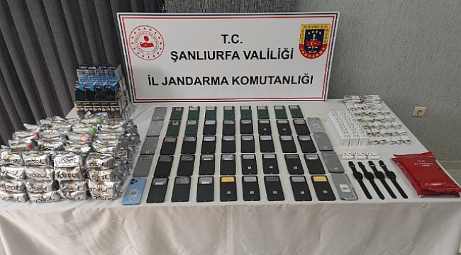 Viranşehir'de piyasa değeri milyon TL olan ürün ele geçirildi!