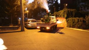 İlaçlama Ekipleri Gece Mesaisini Muhtarlarla Koordineli Yürütüyor