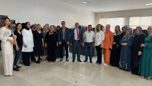Karaköprü'de Kursiyerler Emeklerini Sergiledi